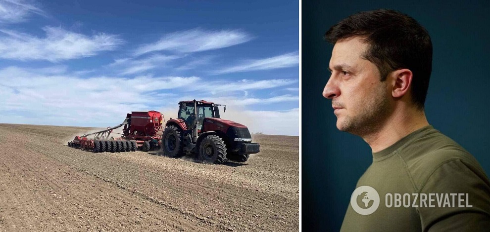 Зеленський попередив світ про дефіцит їжі: Росія спеціально зриває посівну в Україні