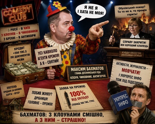 Російський «клоун» у кріслі українського чиновника? (Відео)