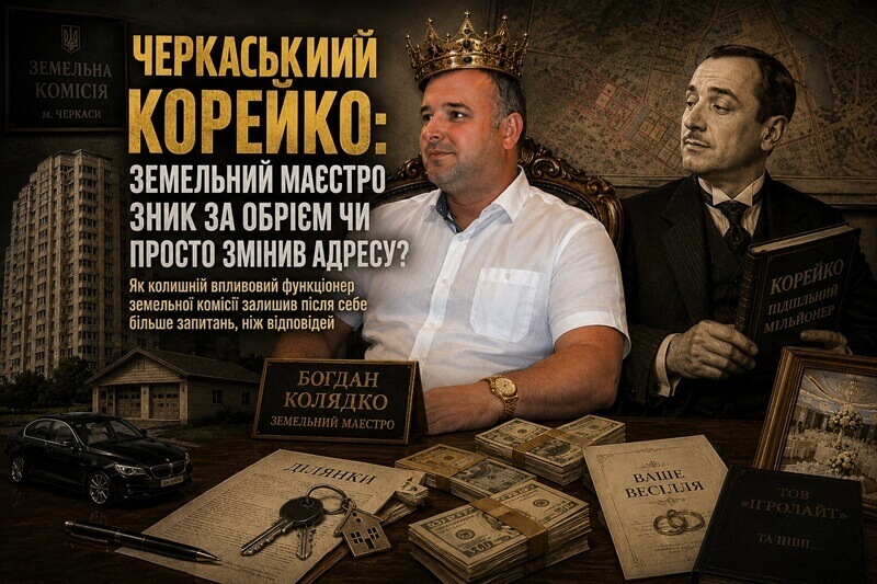 Черкаський Корейко: земельна імперія Богдана Колядка, загадкове зникнення та питання без відповідей – частина 1
