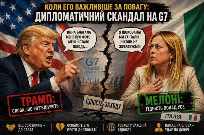 Новий скандал навколо Дональда Трампа: селфі, яке розсварило Вашингтон і Рим