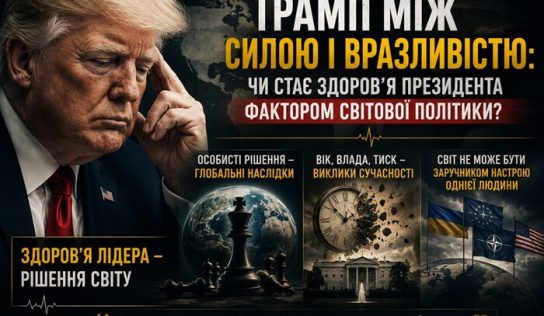 Світова політика і здоров’я лідерів: чому навколо Трампа виникли нові дискусії
