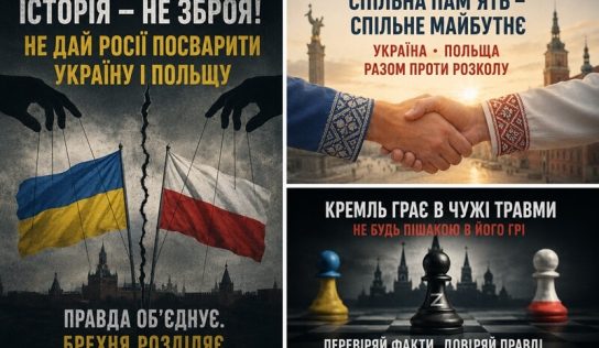 Історія під прицілом: як Кремль експлуатує Волинську трагедію проти України та Польщі