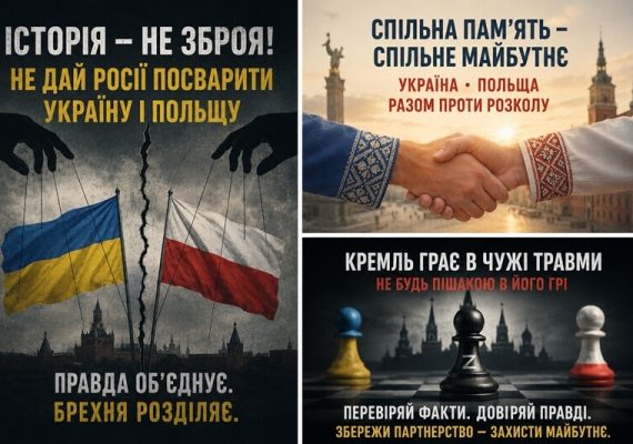 Історія під прицілом: як Кремль експлуатує Волинську трагедію проти України та Польщі